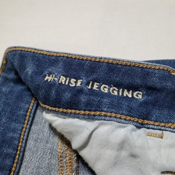 American Eagle Next Level Stretch Curvy Hi Rise Jegging Jeans Size 12 Womens - Picture 7 of 13